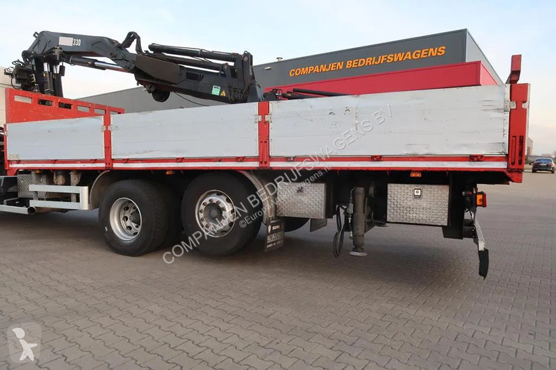 Kamion Scania R143-420 V8 Hiab 330-5 - JIB 90