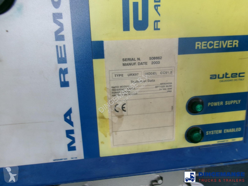 Camion Mercedes 6x4 Sermac SCL120 concrete pump