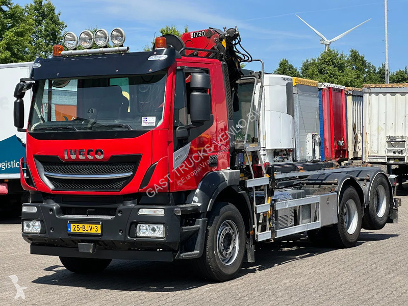 Camion Iveco 400 6x2 HMF 1720 K3 Kraan Met 24T...
