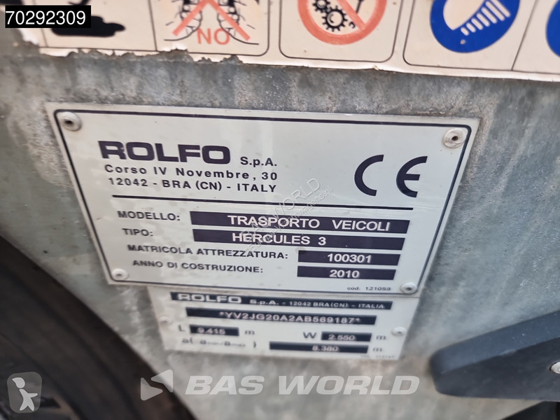 Camion Volvo FM  6X2 VEB+ Truck Transporter...