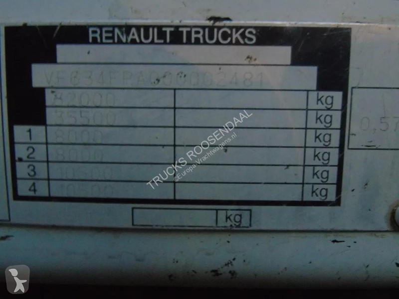 شاحنة Renault 410DXI + 8X4 + MANUAL + SPRING