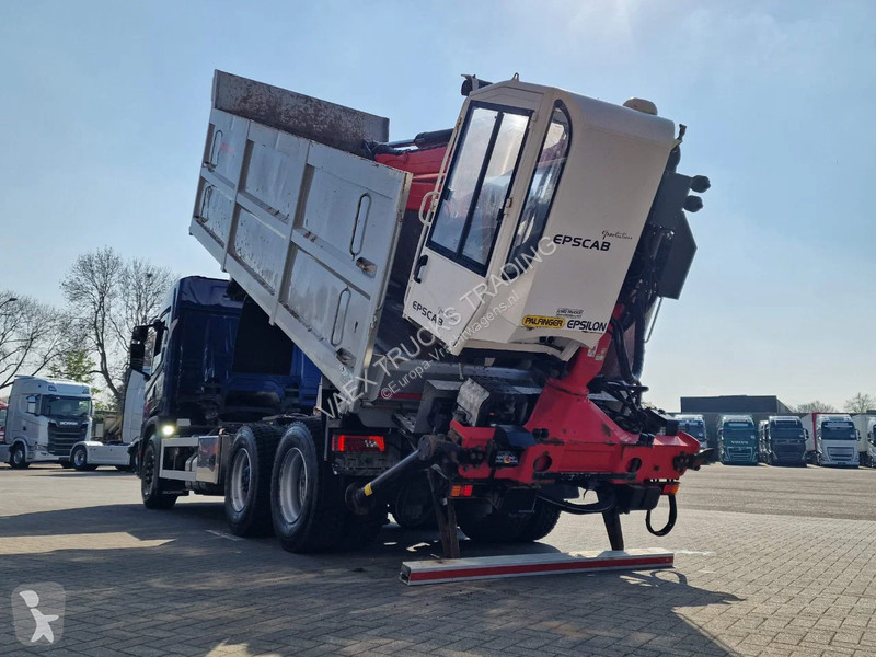 شاحنة Scania G500 6x2 - Tipper + Palfinger...