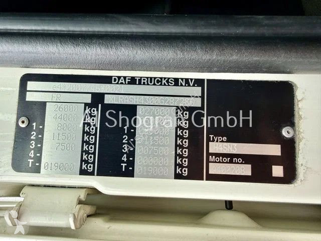 شاحنة DAF 480 6x2/Standklima/Eu6d/Komplettzug