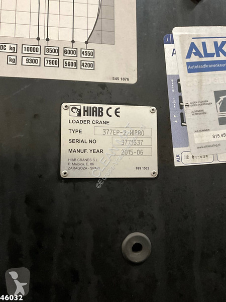 شاحنة Mercedes 2636 6x4 Euro 6 Hiab Banden...