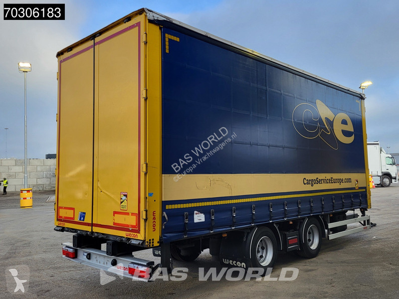 شاحنة Volvo 460 6X2 Curtainsider Combi LNG...