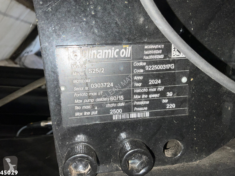 شاحنة DAF FAX  530 Euro 6 HMF 95 Tonmeter...