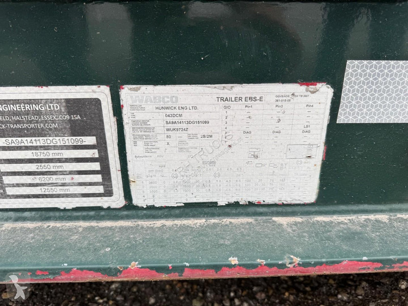 Camión Scania P410 RHD 6X2 EURO 6 + HUNWICK 3...