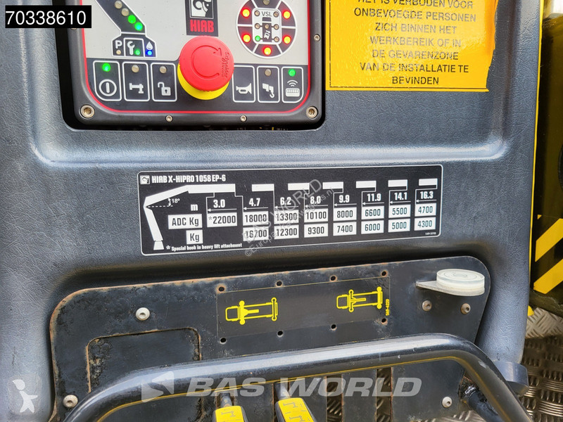 Camión Volvo 750 8X4 NL-Truck HIAB 1058 Miller...