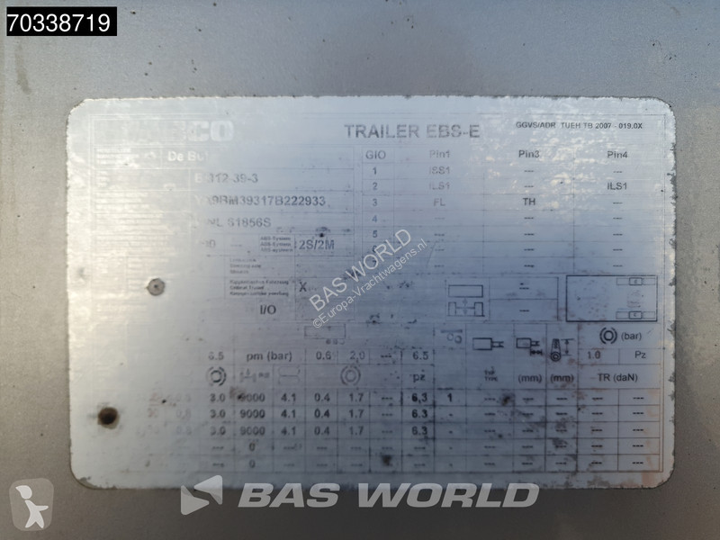 Béton  BM12-39-3 3 axles Concrete 12m3 MOT...