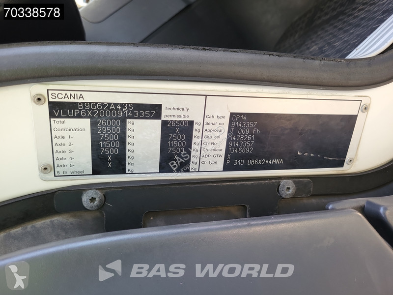 Kamion Scania P310 P 6X2 TRAIOR 18835iter Fuel...