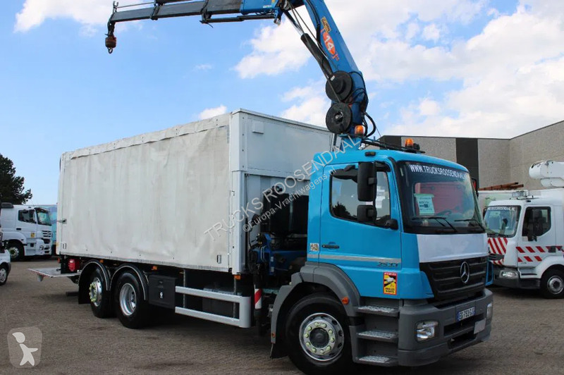 Camion Mercedes 2533 + 14t crane + 6x2 + REMOTE...