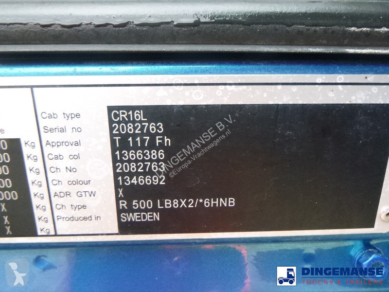 Camion Scania R 500 8X2 tipper + alfinger...
