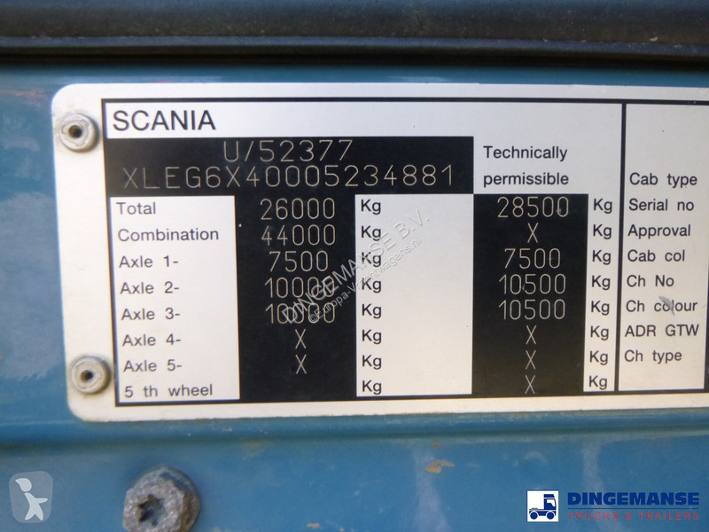 Camion Scania 440 6X4 Saugbagger / vacuum...