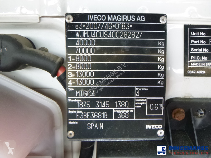Camion Iveco 500 8x4 MTS vacuum excavator /...