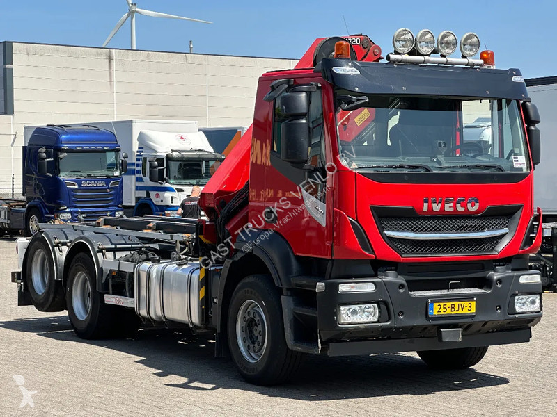 Camion Iveco 400 6x2 HMF 1720 K3 Kraan Met 24T...
