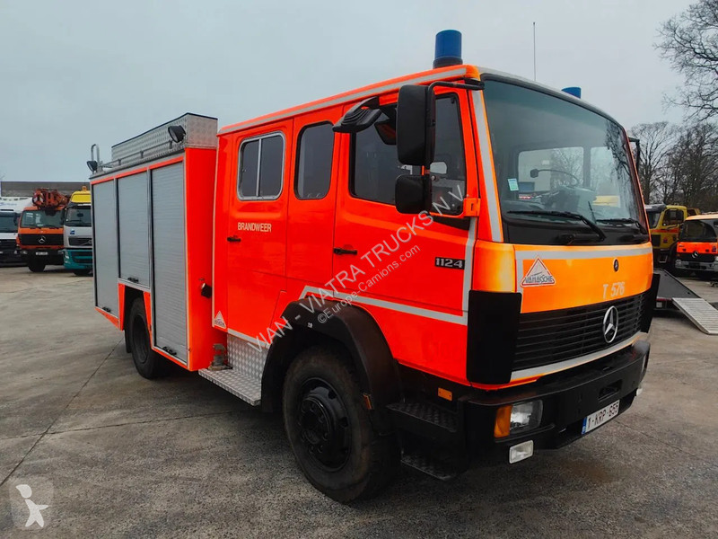 Camión Mercedes 1124 AF 4x4 Feuerwehr -...