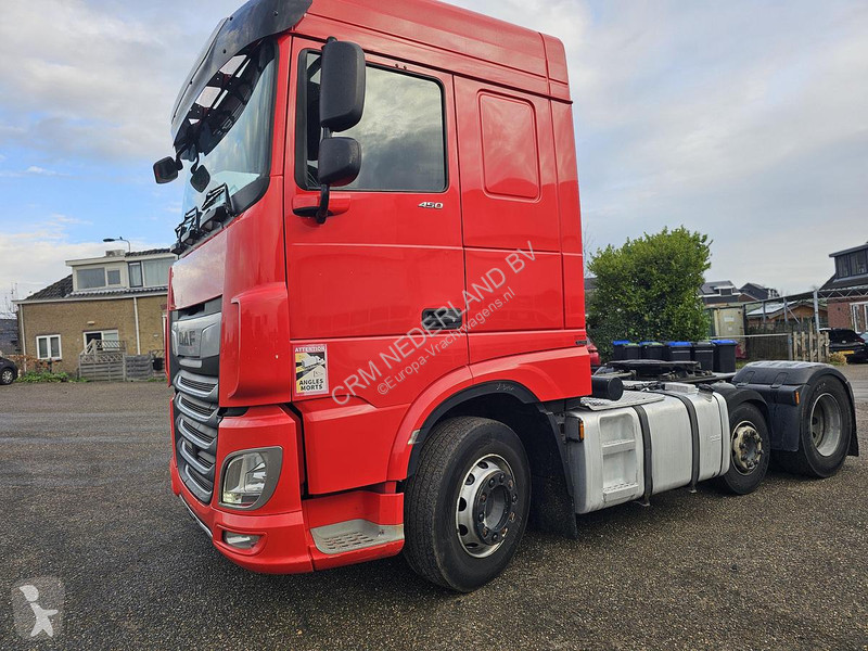 جرار DAF 450 FTP - SPACECAB - TIPPER HYDRAULIC...