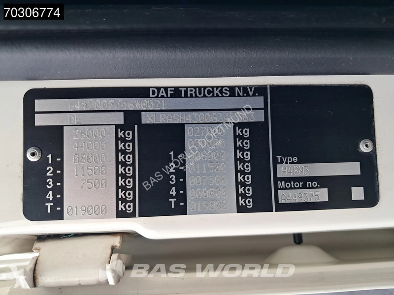 شاحنة DAF 480 6X2 SSC Retarder 2xTanks...