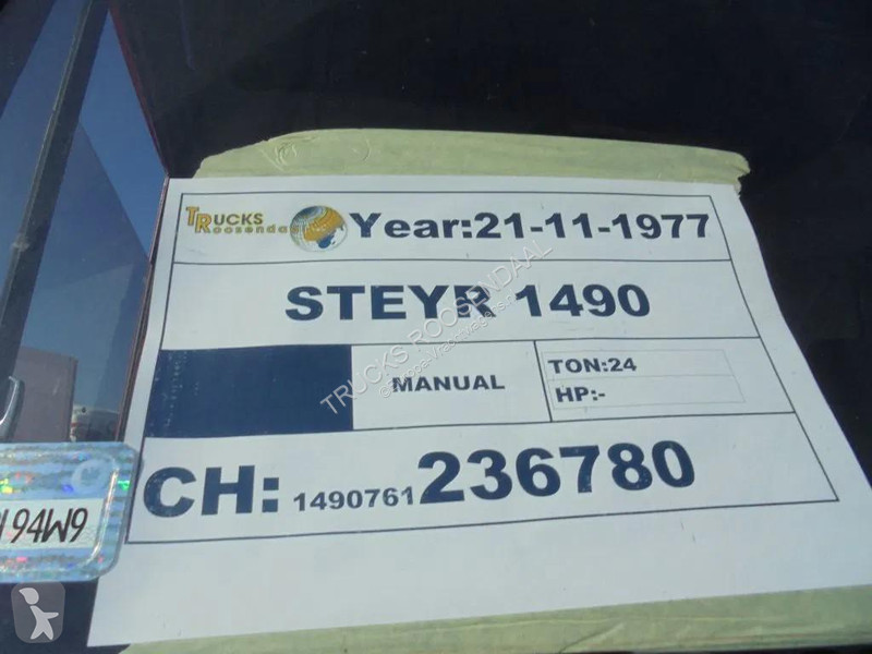 شاحنة Steyr 1490 + Manual + 6X6 + 16000 L + TATRA