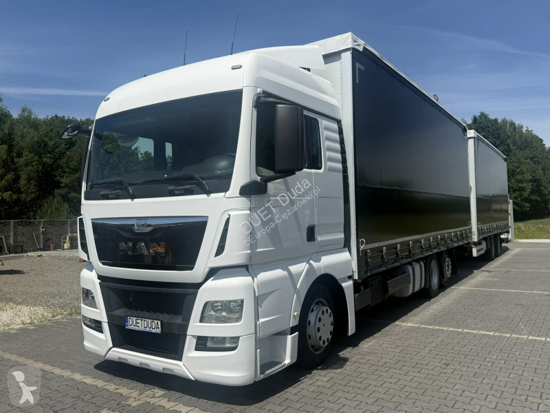 Хенгер MAN TGX 24.440 6X2 E6 Przyczepa G.T.S...