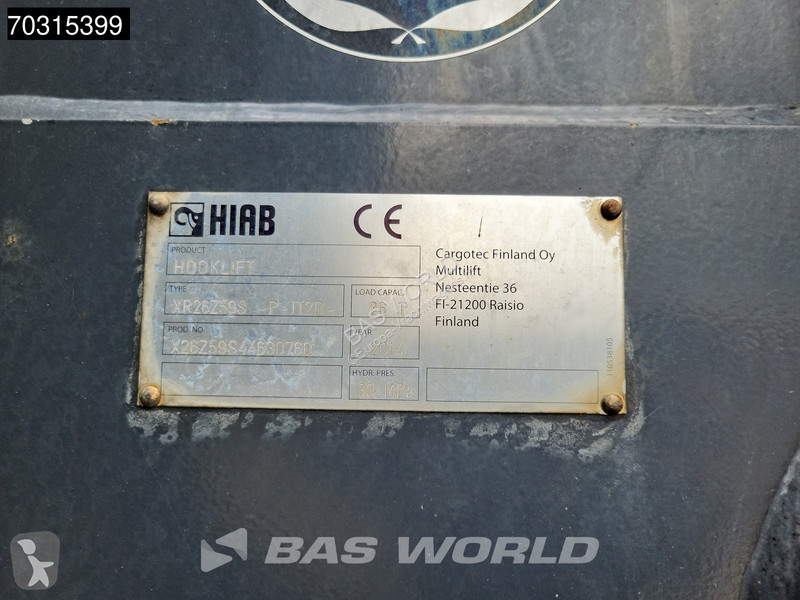 شاحنة Mercedes 3248 8X4 HIAB XR26Z59S...