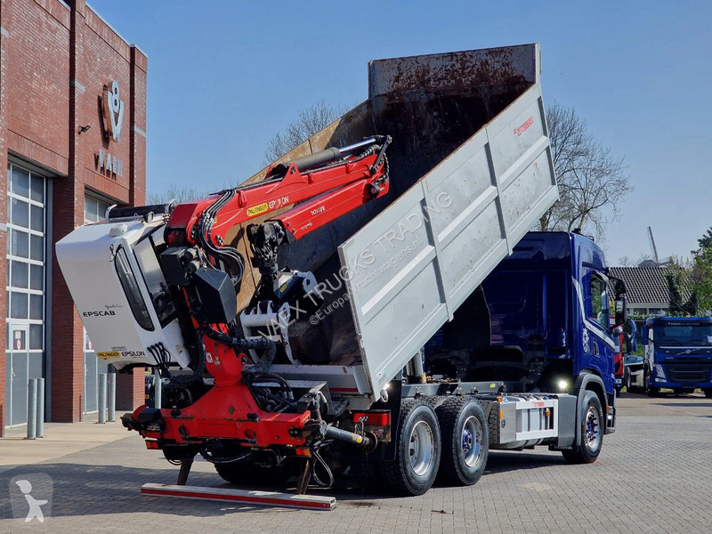 شاحنة Scania G500 6x2 - Tipper + Palfinger...