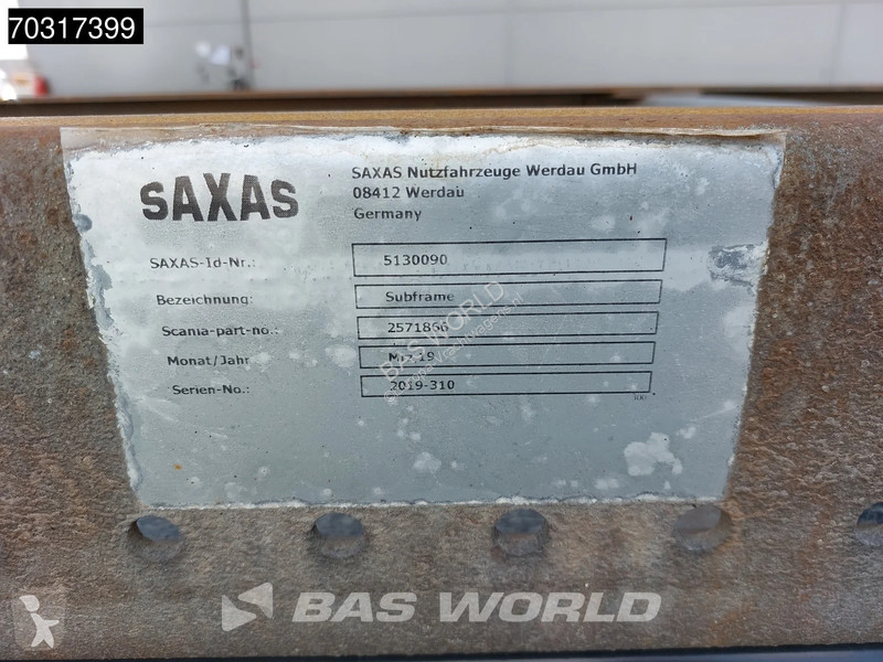 شاحنة Scania P500 P 6X2 BDF 2500kg adebordwand...