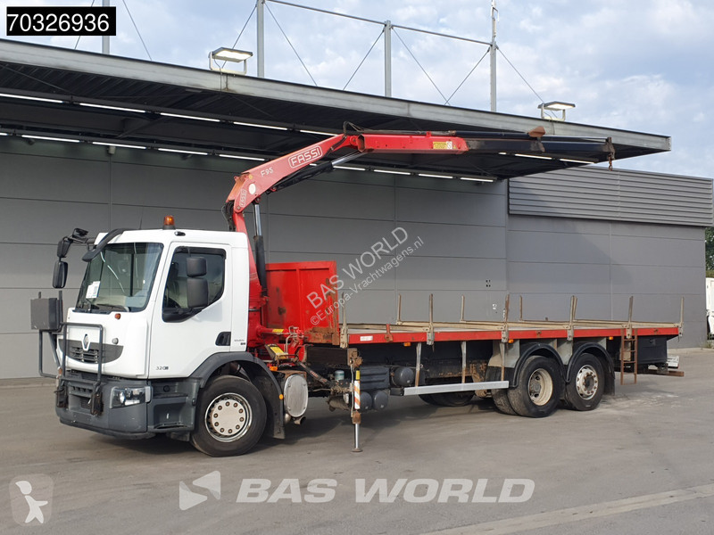شاحنة Renault 320 6X2 Fassi F95A.22 Manual...