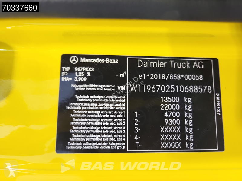 Camião Mercedes 1323 4X2 NL-truck Jige Simplex...