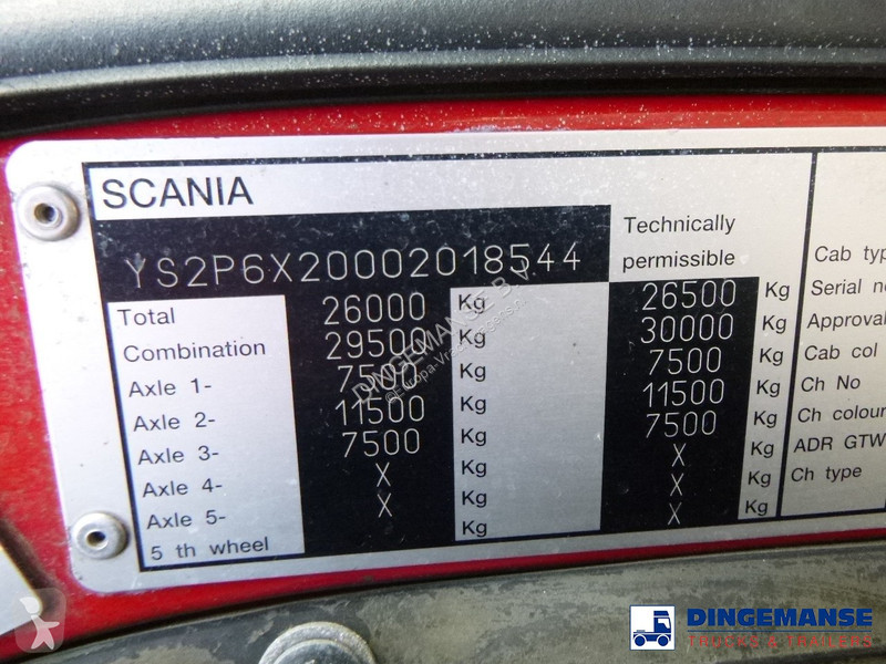Camion Scania 310 6x2 RHD fire truck + pump,...