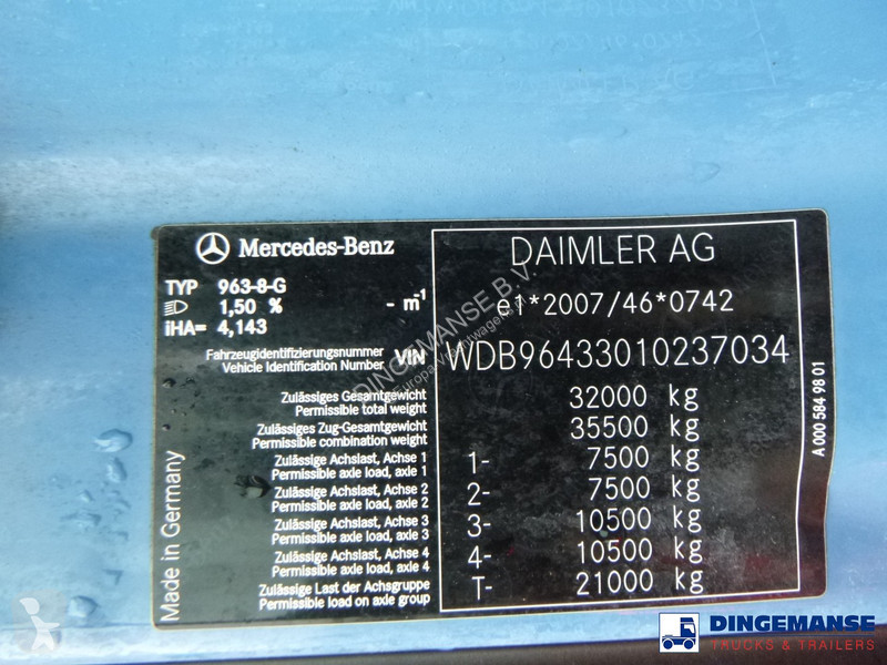 Kamion Mercedes 3240 8x4 Schwing-Stetter pump /...