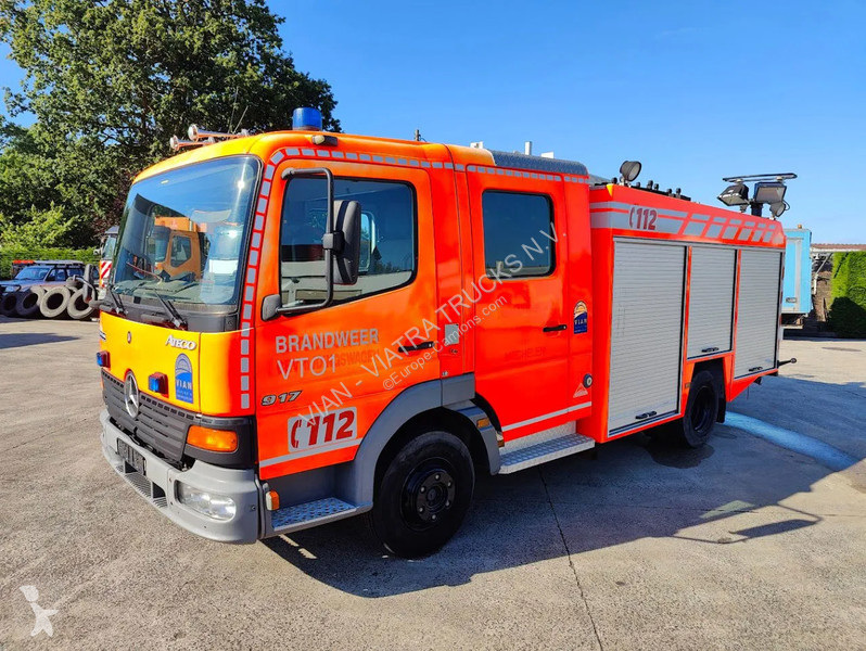 Kamion Mercedes 917 F 4X2 1500L Tank + Pump...