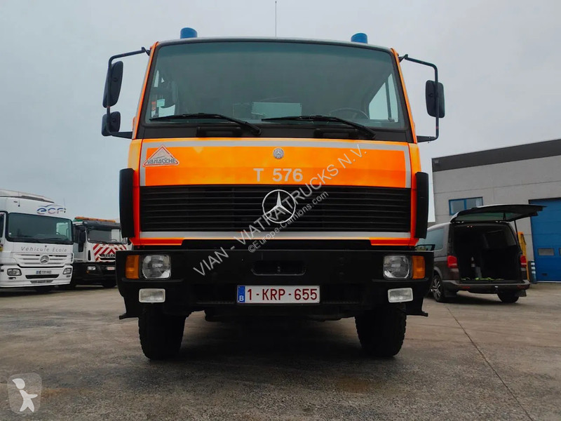 Camión Mercedes 1124 AF 4x4 Feuerwehr -...