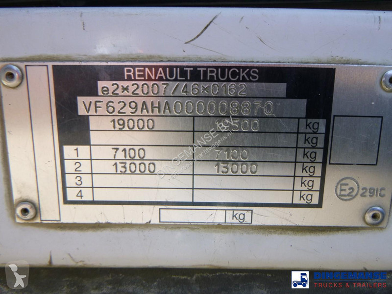 شاحنة Renault 270 dxi 4x2 fuel tank 13.3 m3 / 4...
