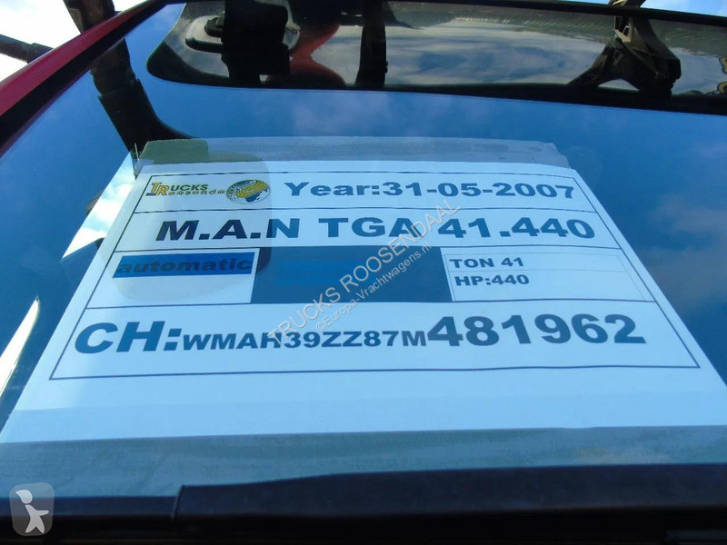 شاحنة MAN 41.440 8X4 + HIAB 166 E-3 HIPRO +...