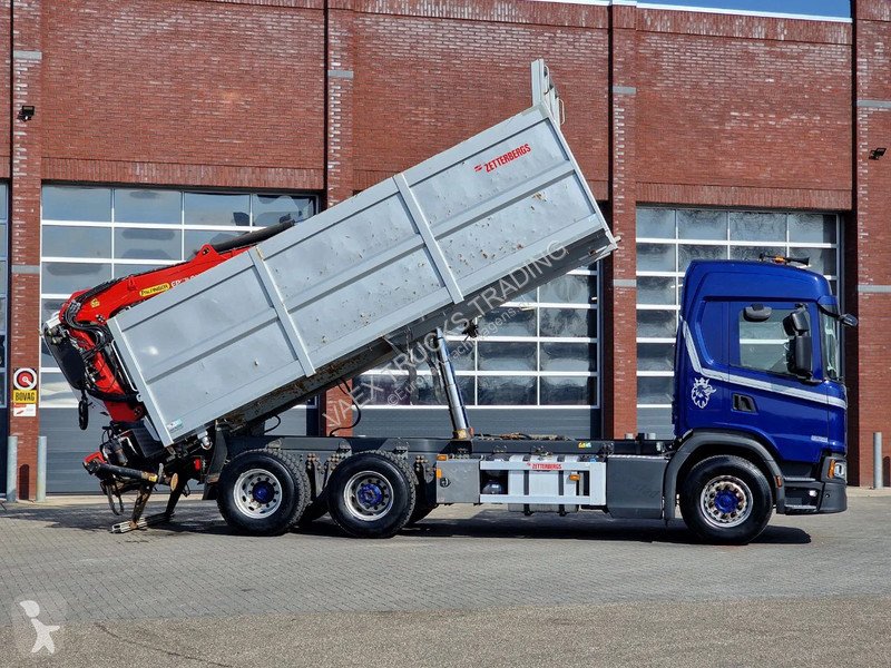 شاحنة Scania G500 6x2 - Tipper + Palfinger...