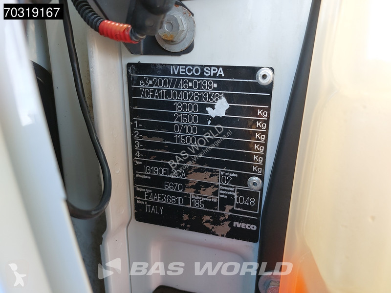 شاحنة Iveco 180E250 4X2 HYVA HB.150XE3 Kran...