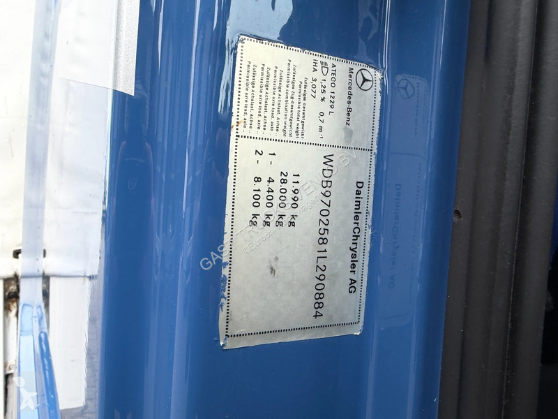 شاحنة Mercedes 1229 Combi met Borden / Euro 4 /...