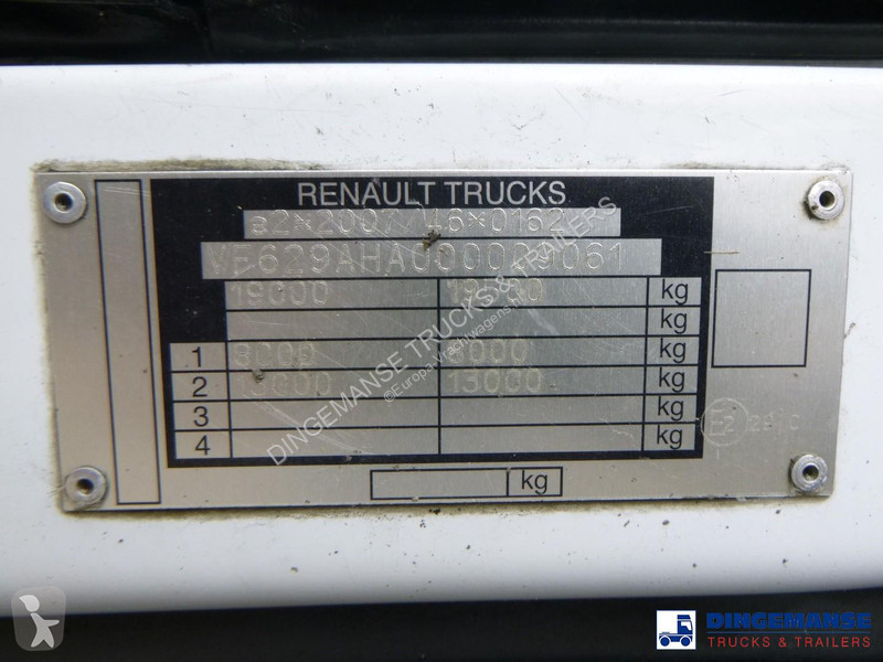 شاحنة Renault 270 4x2 curtain sider +...