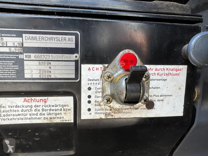 شاحنة Mercedes 614, Fassi F38A 2, Rotator, 2 x...