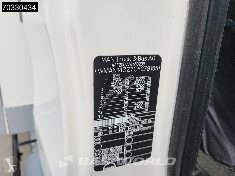 شاحنة MAN 12.250 4X2 12tons NL-truck APK 1500kg...