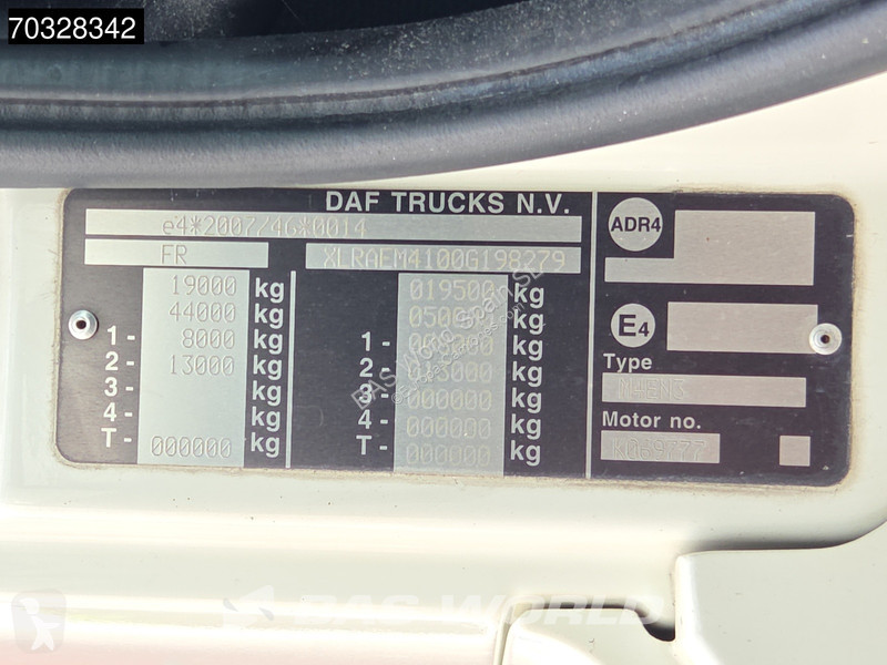 شاحنة DAF 450 4X2 Caja 8,20m Plataforma...