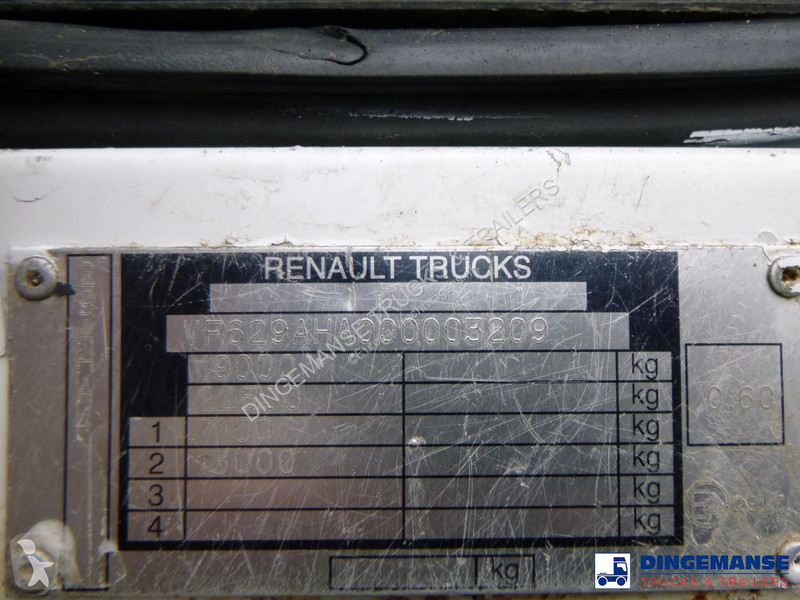 شاحنة Renault 280.19 4x2 gas tank 19.2 m3 / 1 comp