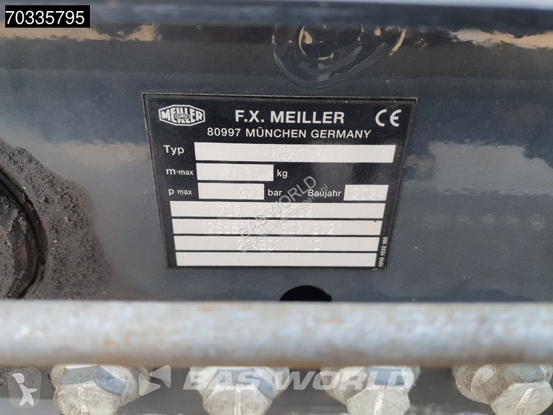 Volvo 500 6X4 Meiller RS21 20 containersystem...