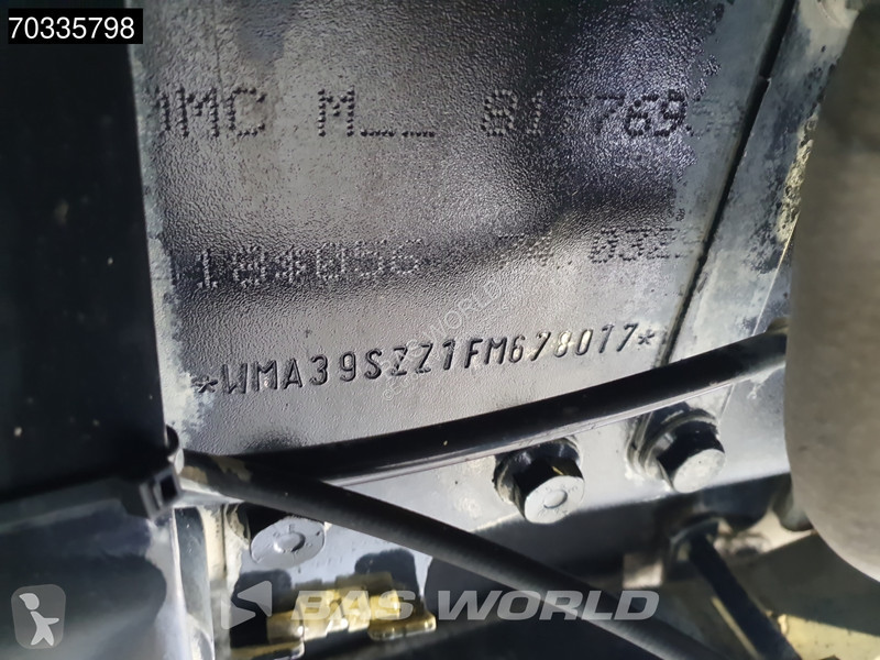 Lastbil MAN TGS 8X4 15m3 tipper steel...