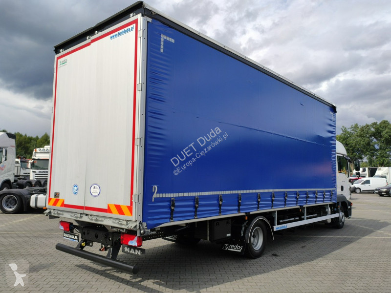 Camion MAN TGL12.250 E6 Firana Tył Drzwi Dach...