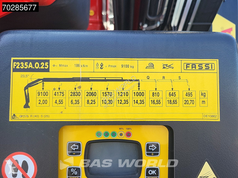 Camion Volvo FM 460 6X2 NEW! FASSI F235A.0.25...