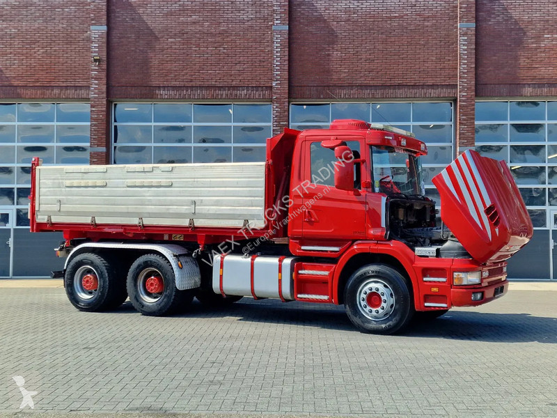 Camion Scania T124-420 6x4 - Tipper - Retarder...