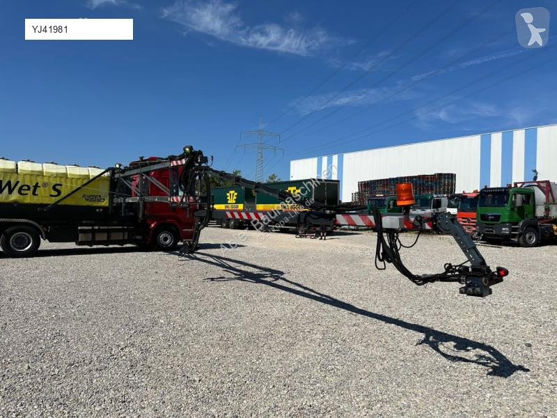 شاحنة Scania R580  mit Küpper Weisser...
