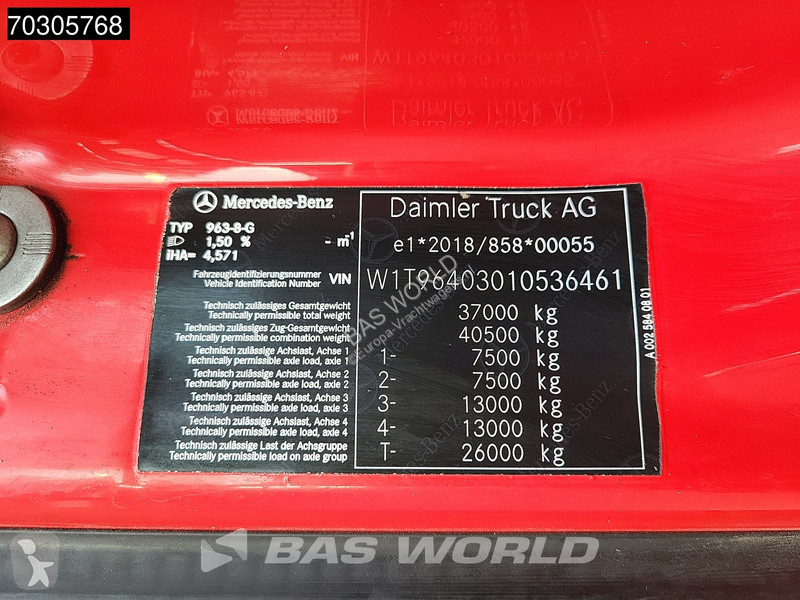 شاحنة Mercedes 3240 8X4 38mtr Putzmeister BSF...